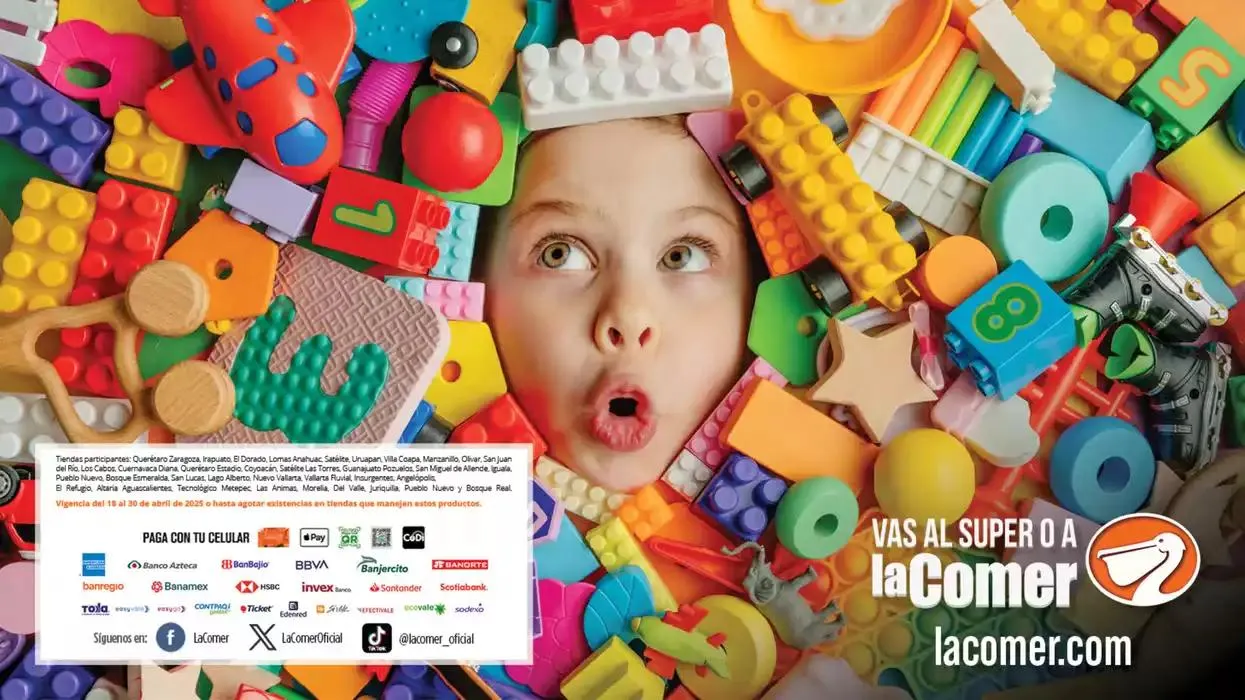 Catálogo de La Comer Dia del Niño 18 de abril al 30 de abril 2025 - Pagina 31