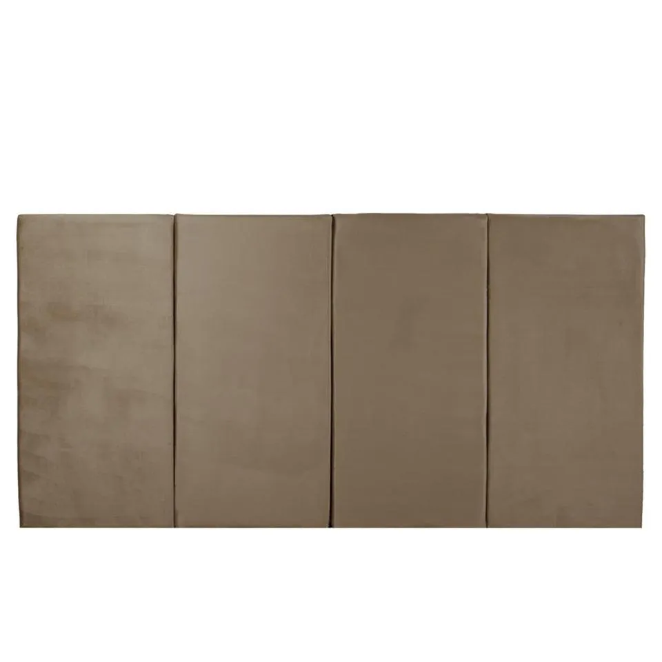 Juego de 4 paneles para cabecera modular King Size Lunaria - Cocoa