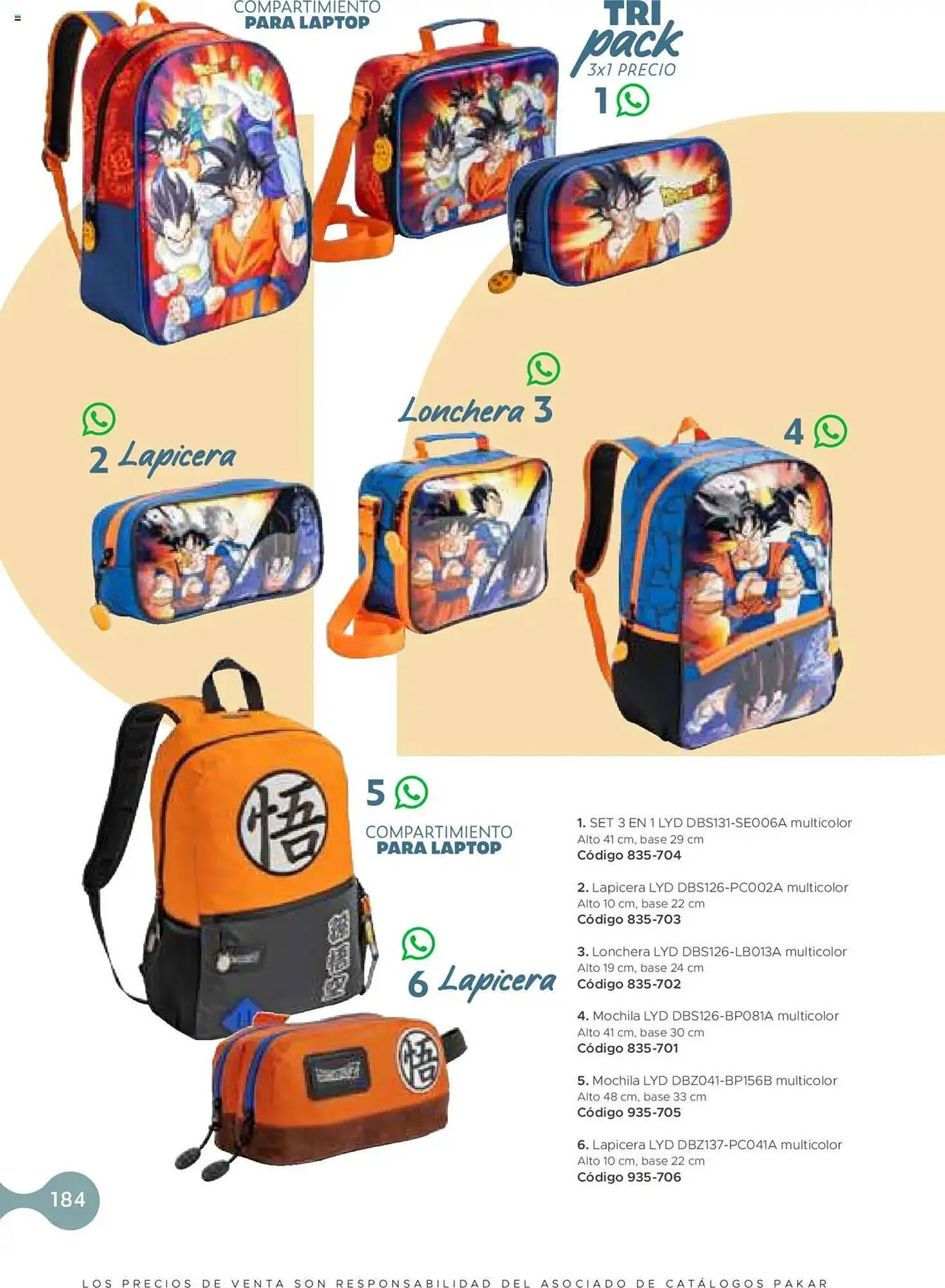 Catálogo de Catálogo SC Pakar 24 de julio al 1 de enero 2026 - Pagina 184