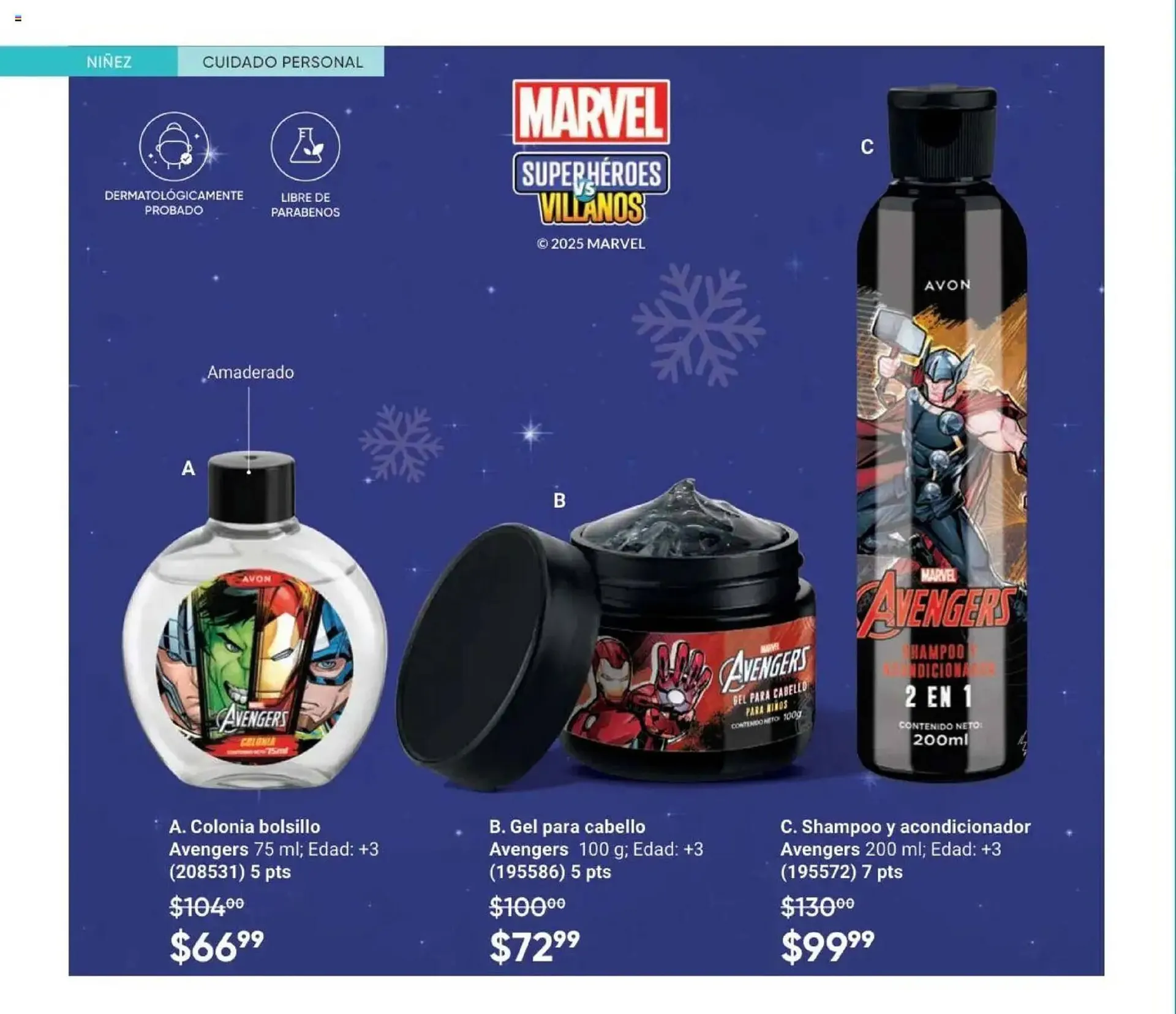 Catálogo de Catálogo Avon 28 de noviembre al 31 de diciembre 2025 - Pagina 159