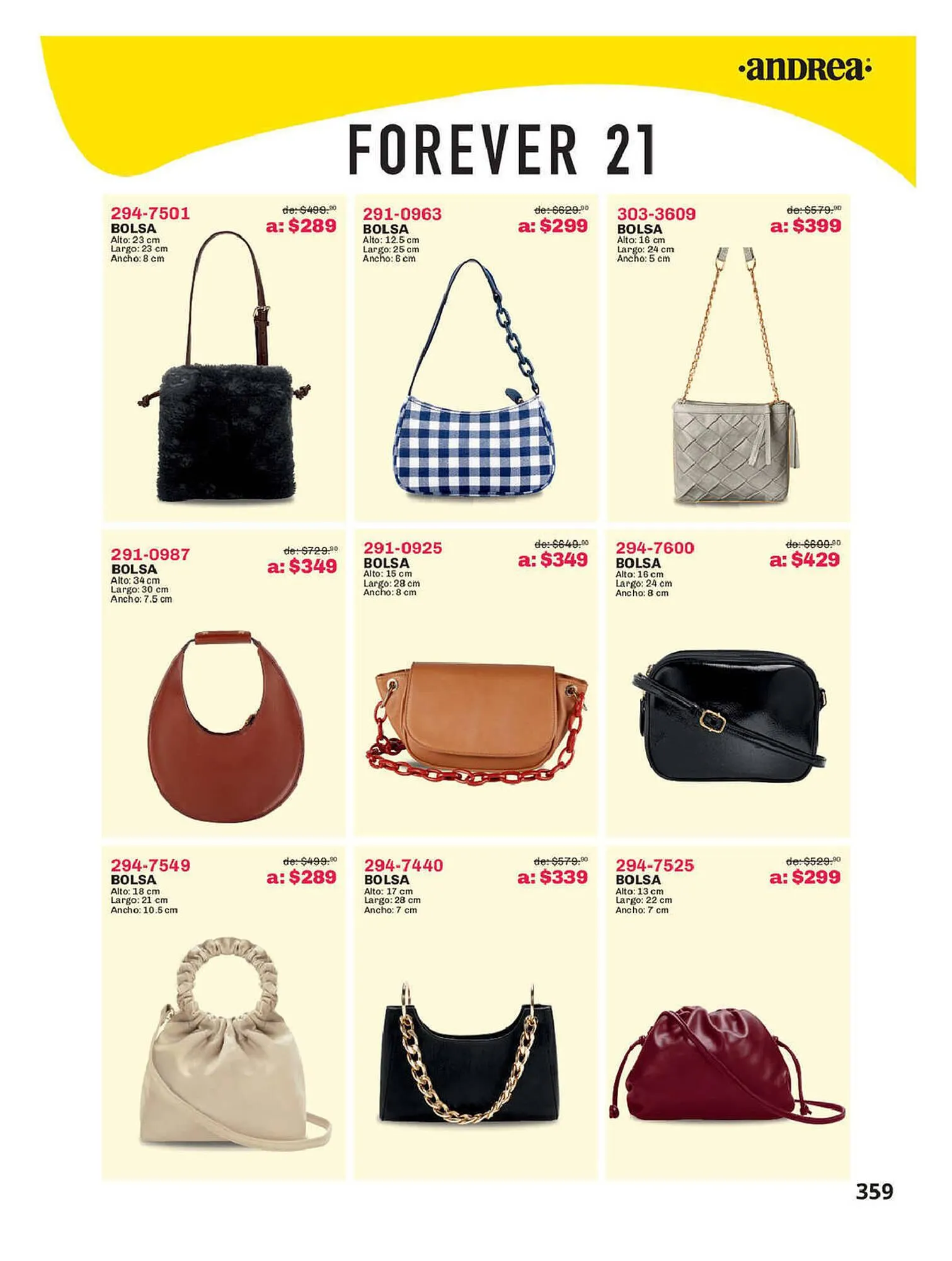 Catálogo de Catálogo Andrea 3 de julio al 4 de septiembre 2023 - Pagina 359
