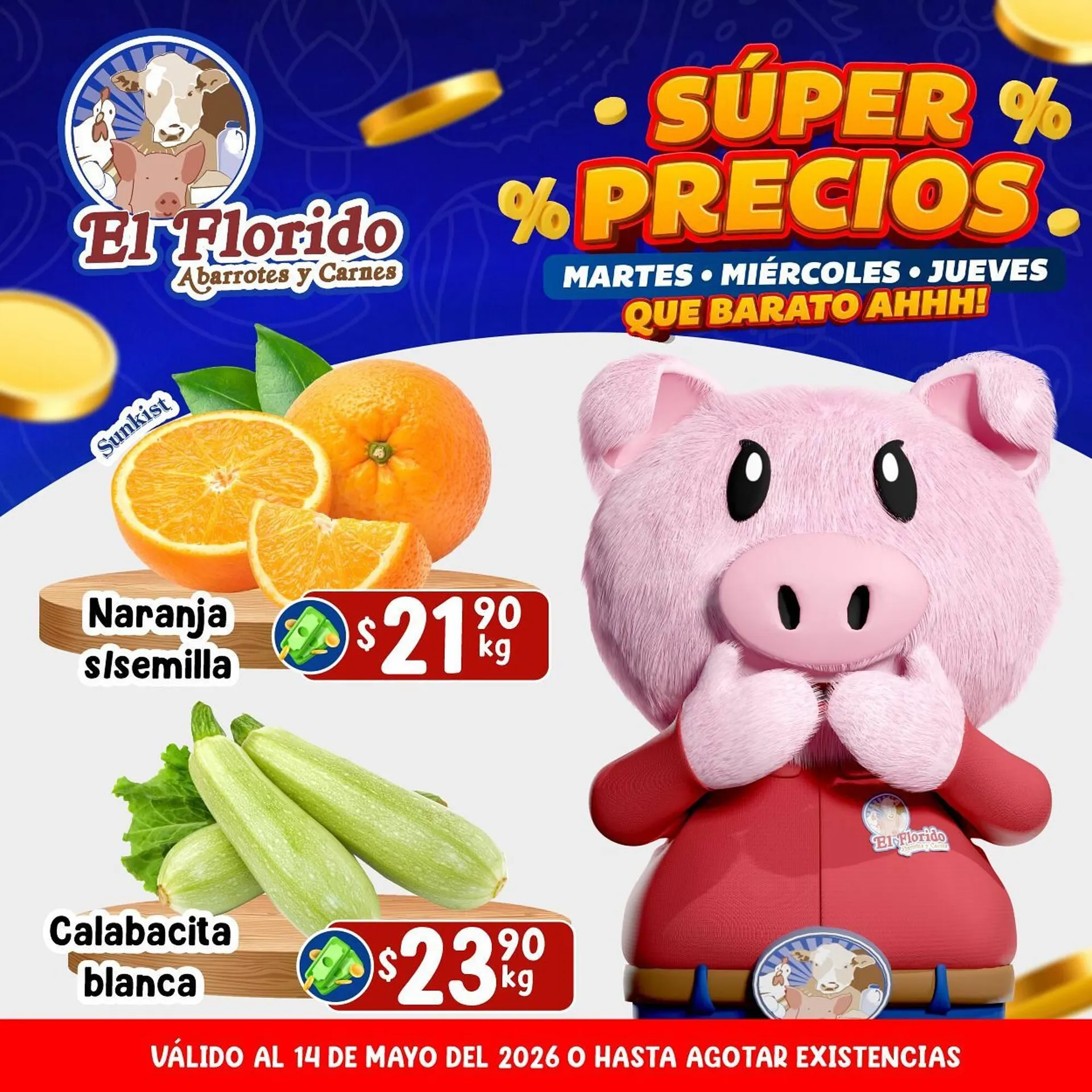 Catálogo de Folleto El Florido 13 de mayo al 14 de mayo 2026 - Pagina 1