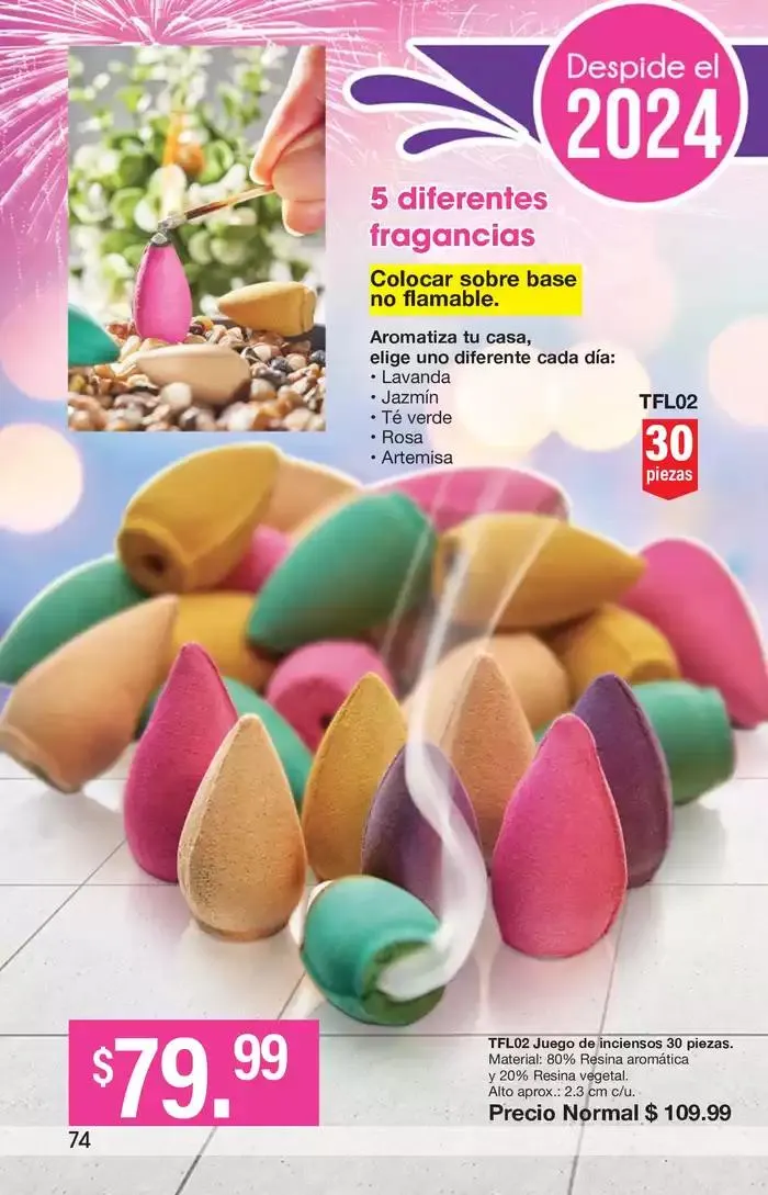 Catálogo de Arabela Campaña 01 4 de diciembre al 26 de diciembre 2024 - Pagina 74