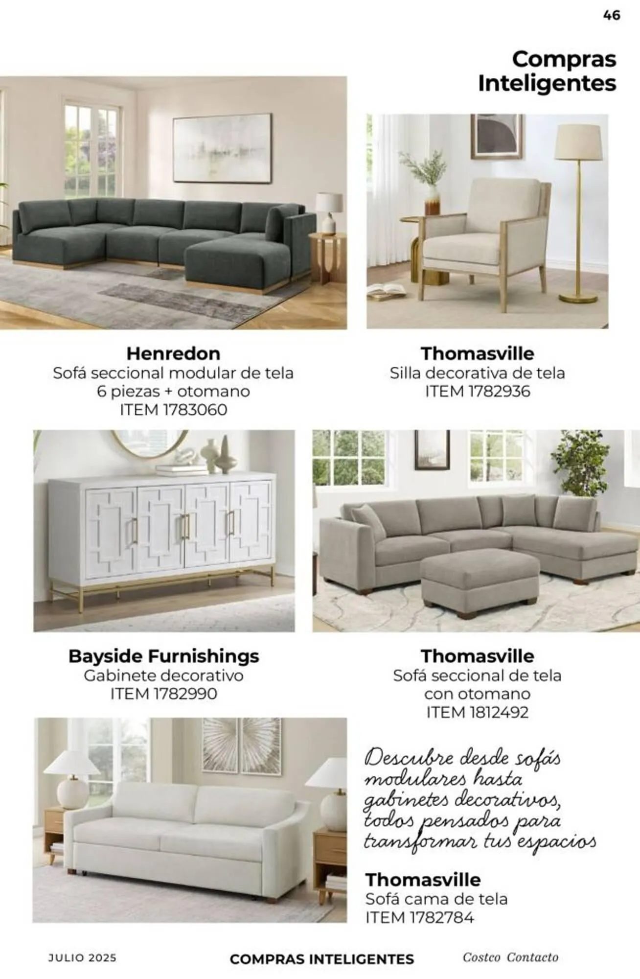 Catálogo de Catálogo Costco 1 de julio al 31 de julio 2025 - Pagina 46