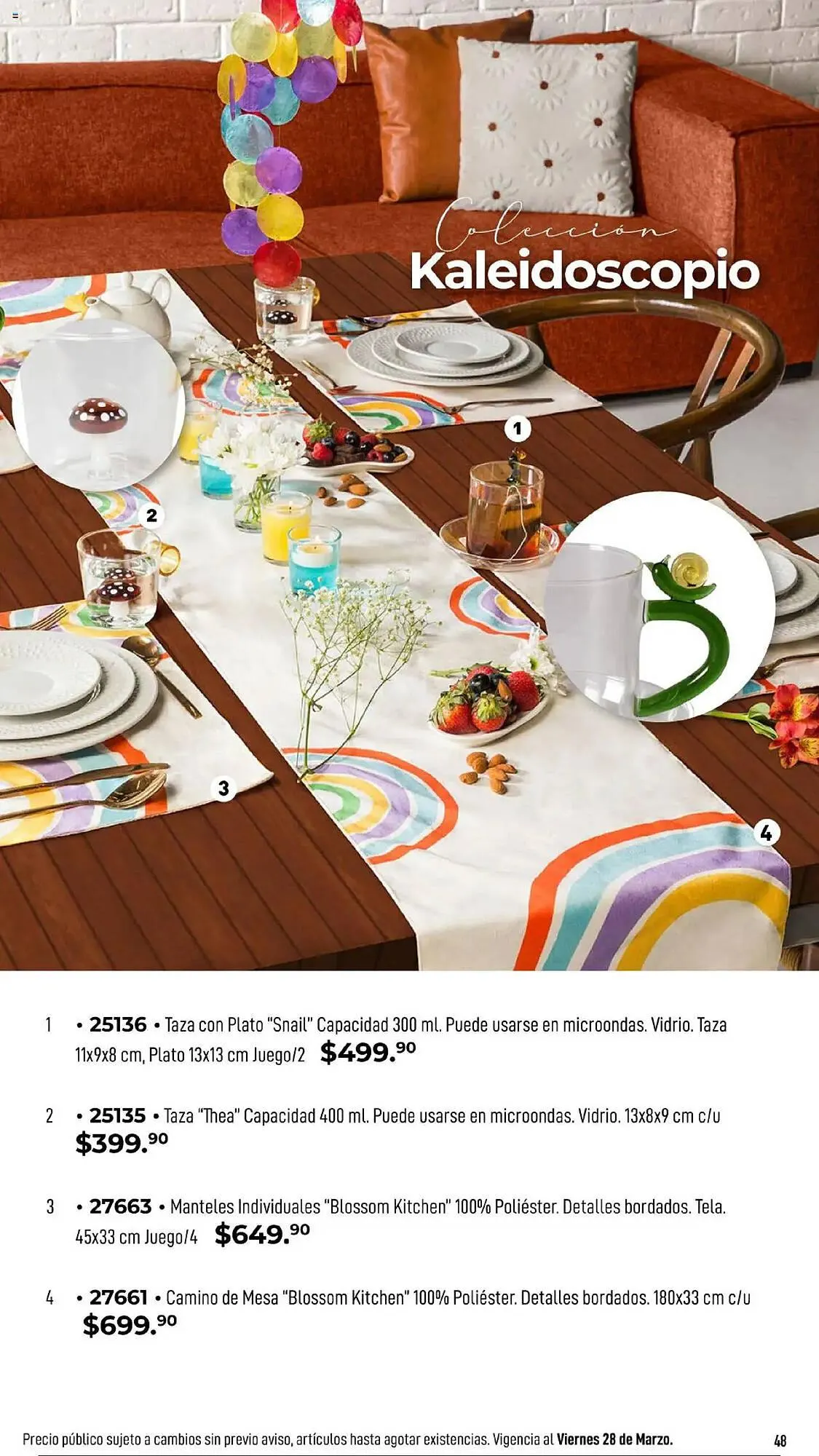 Catálogo de Catálogo Home Interiors 17 de febrero al 28 de marzo 2025 - Pagina 48