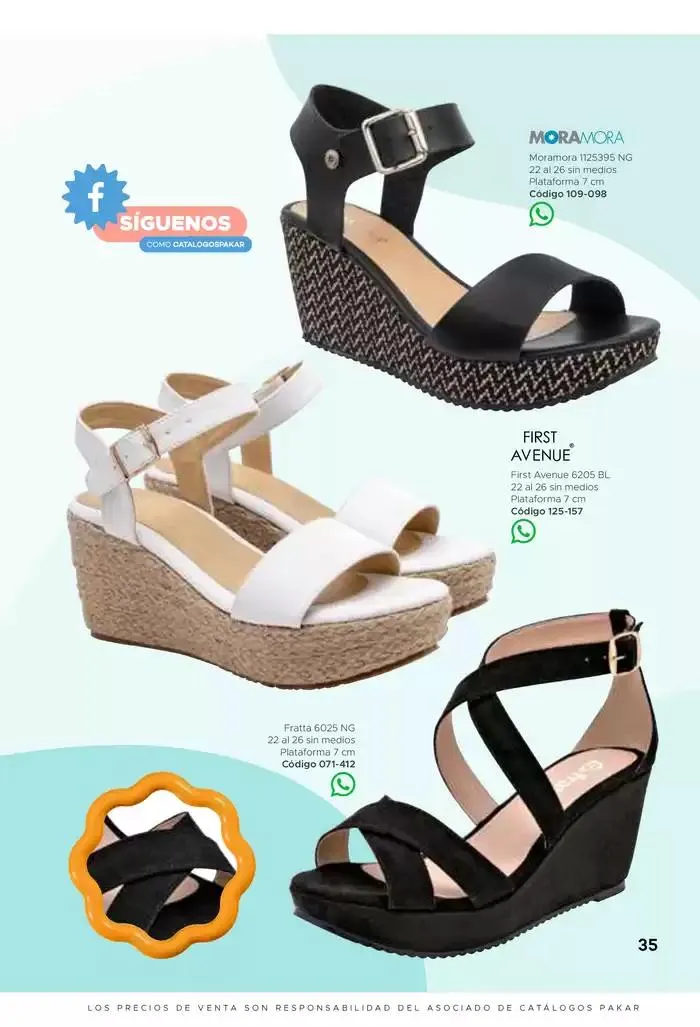 Catálogo de Pakar Sandalia 31 de enero al 31 de mayo 2025 - Pagina 35