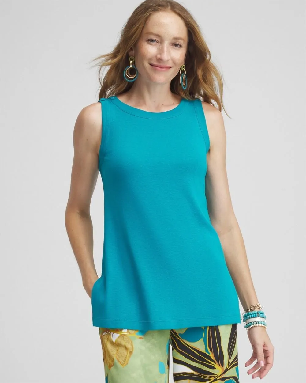 Button Detail Tunic