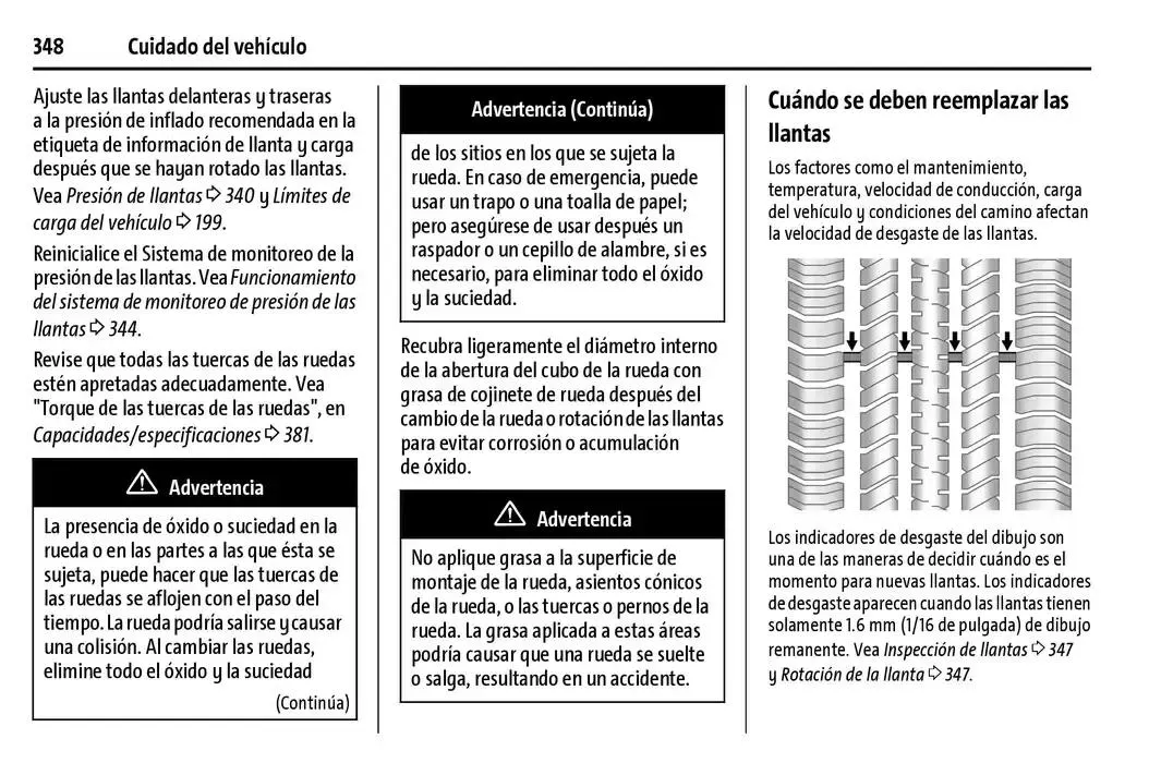 Catálogo de Chevrolet Corvette Stingray Manual del propietario 22 de enero al 31 de diciembre 2025 - Pagina 349