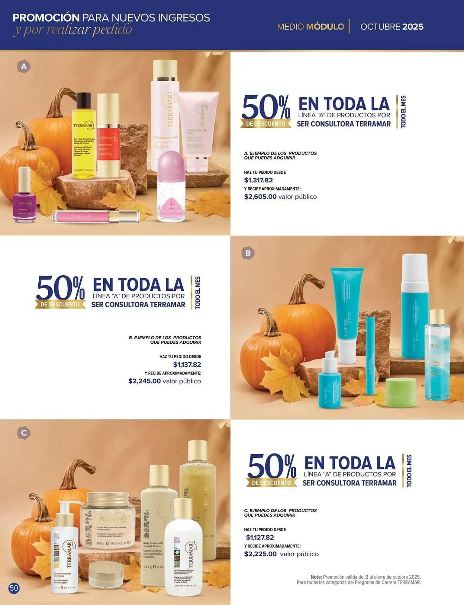 Catálogo de Catálogo Terramar Brands 2 de octubre al 31 de octubre 2025 - Pagina 50