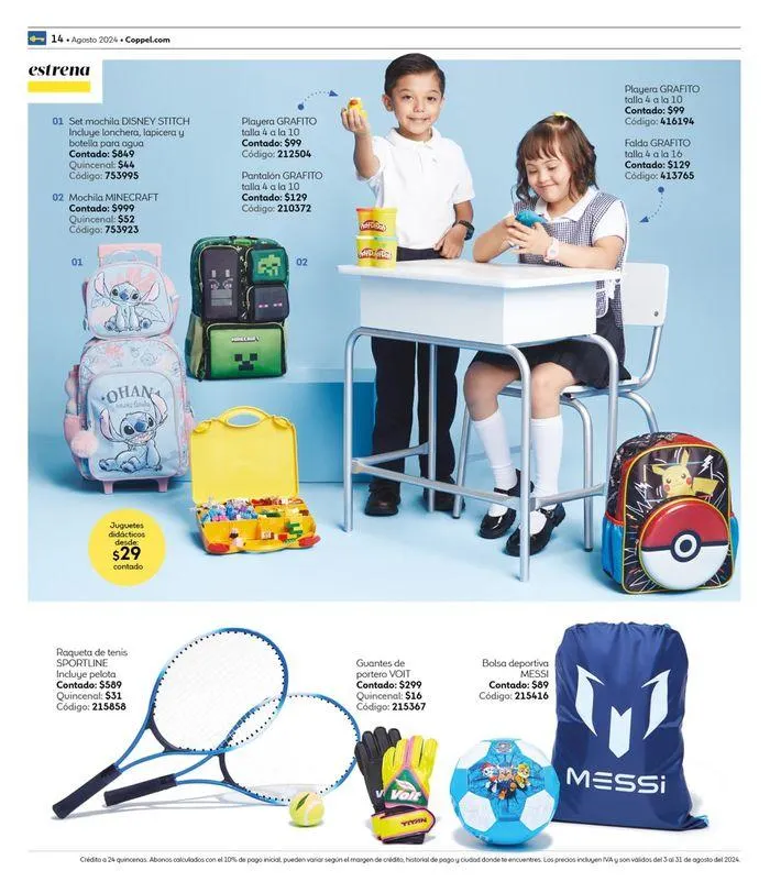 Catálogo de PERIÓDICO AGOSTO REGRESO A CLASES 6 de agosto al 31 de agosto 2024 - Pagina 5