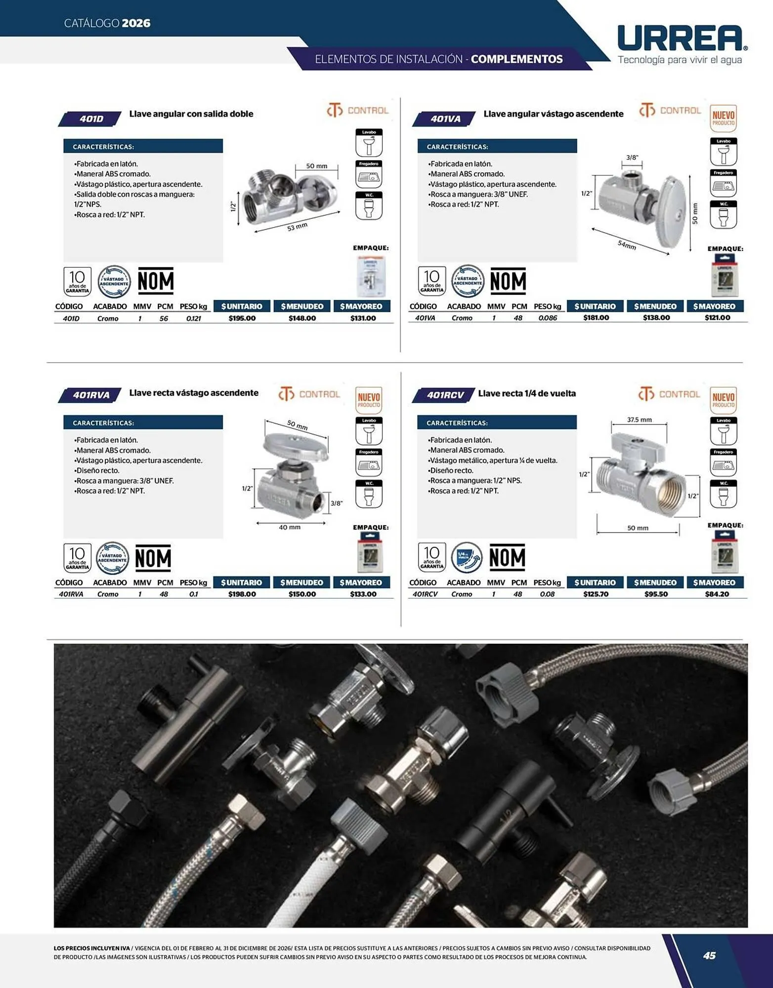 Catálogo de Catálogo Urrea 24 de abril al 31 de diciembre 2026 - Pagina 47