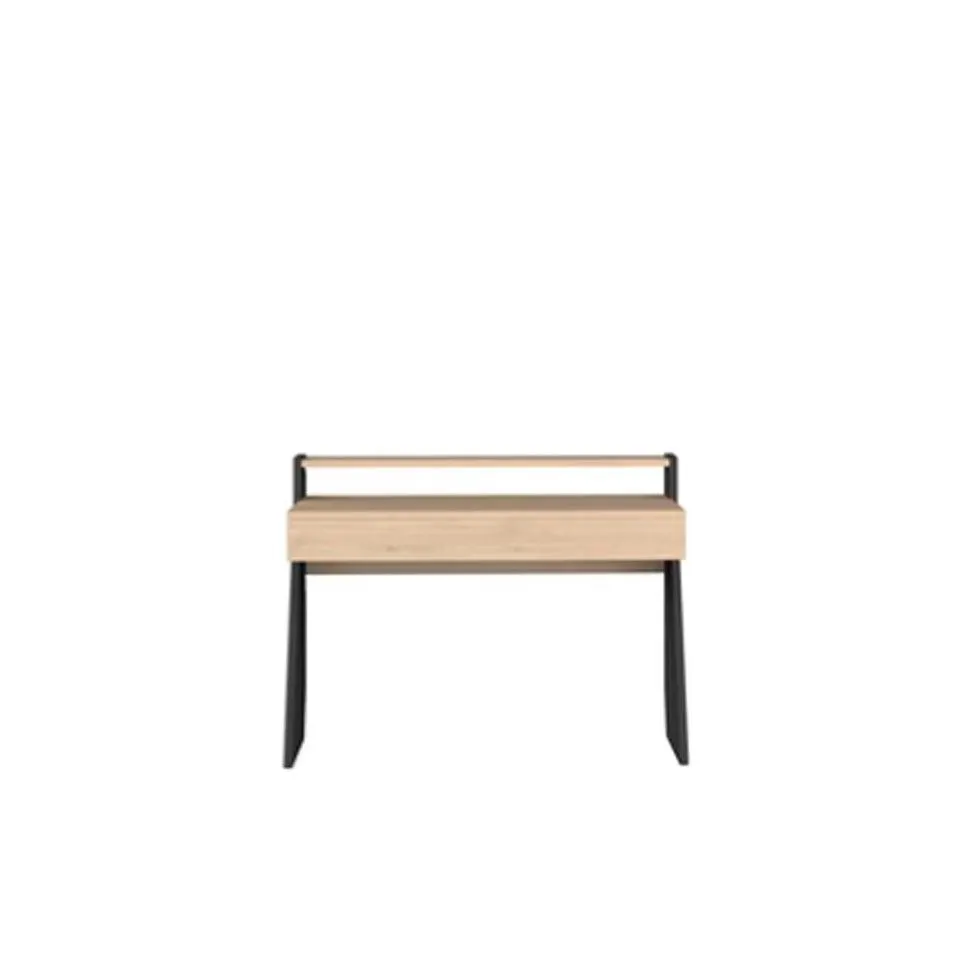 Escritorio Acuarius - Gris y Color Madera