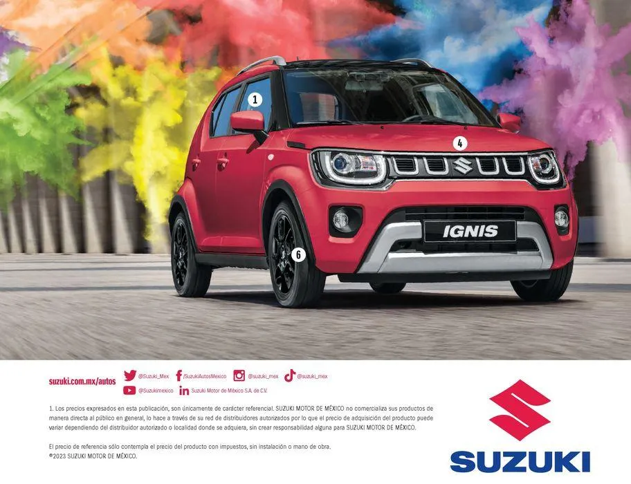 Catálogo de Suzuki IGNIS 27 de febrero al 31 de diciembre 2024 - Pagina 8