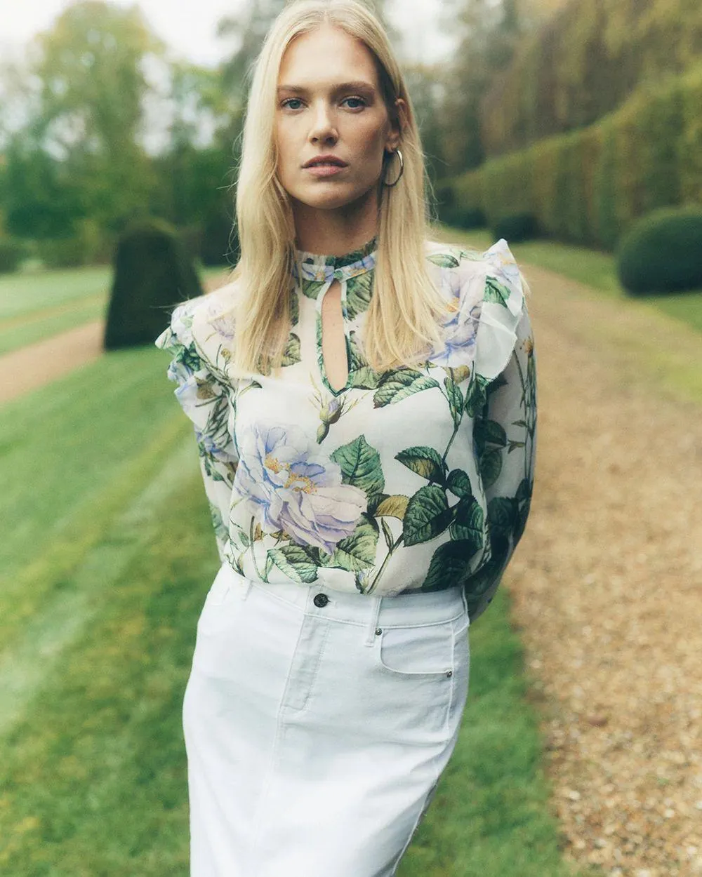 Romantic Chiffon Blouse