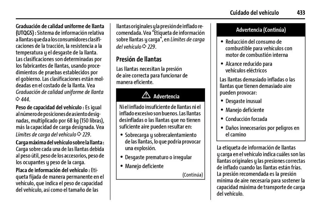 Catálogo de Cheyenne 2025 Manual del propietario 22 de enero al 31 de diciembre 2025 - Pagina 434