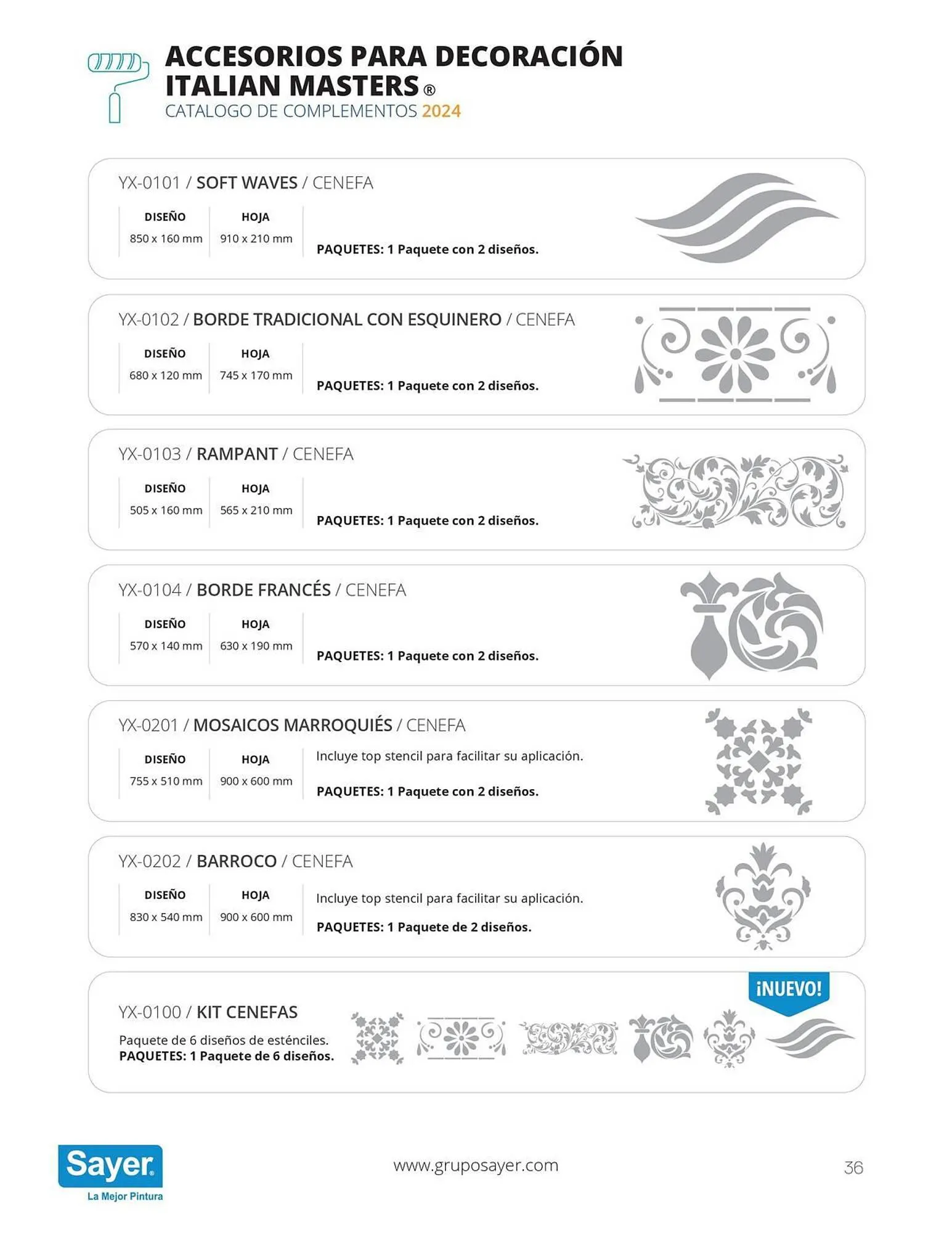 Catálogo de Catálogo Sayer 3 de enero al 31 de diciembre 2024 - Pagina 36