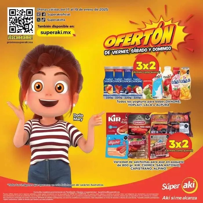 Catálogo de Ofertón 17 de enero al 19 de enero 2025 - Pagina 1