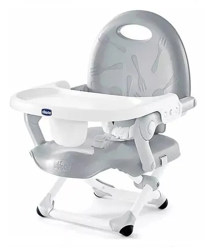 Chicco Silla Portátil Pocket Snack Gris