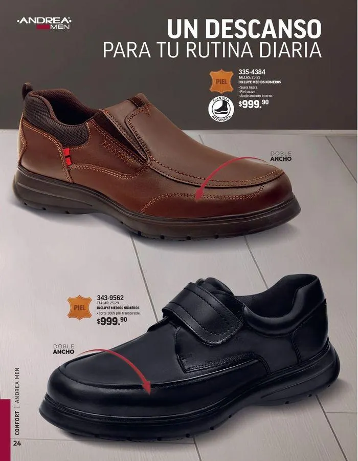 Catálogo de ANDREA - CALZADO CABALLERO 26 de agosto al 25 de enero 2025 - Pagina 112