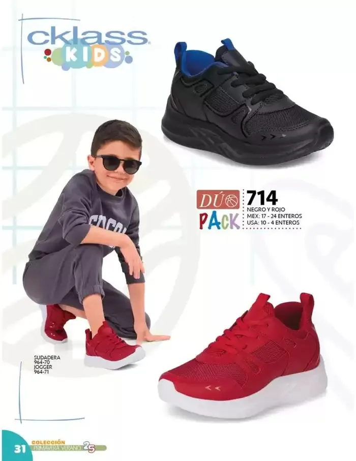 Catálogo de Catálogo Cklass Kids Niños Primavera Verano 2025 México 8 de enero al 30 de junio 2025 - Pagina 27