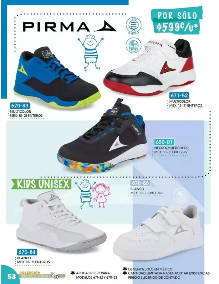 Catálogo de Catálogo Cklass Kids Niños Primavera Verano 2025 México 8 de enero al 30 de junio 2025 - Pagina 52