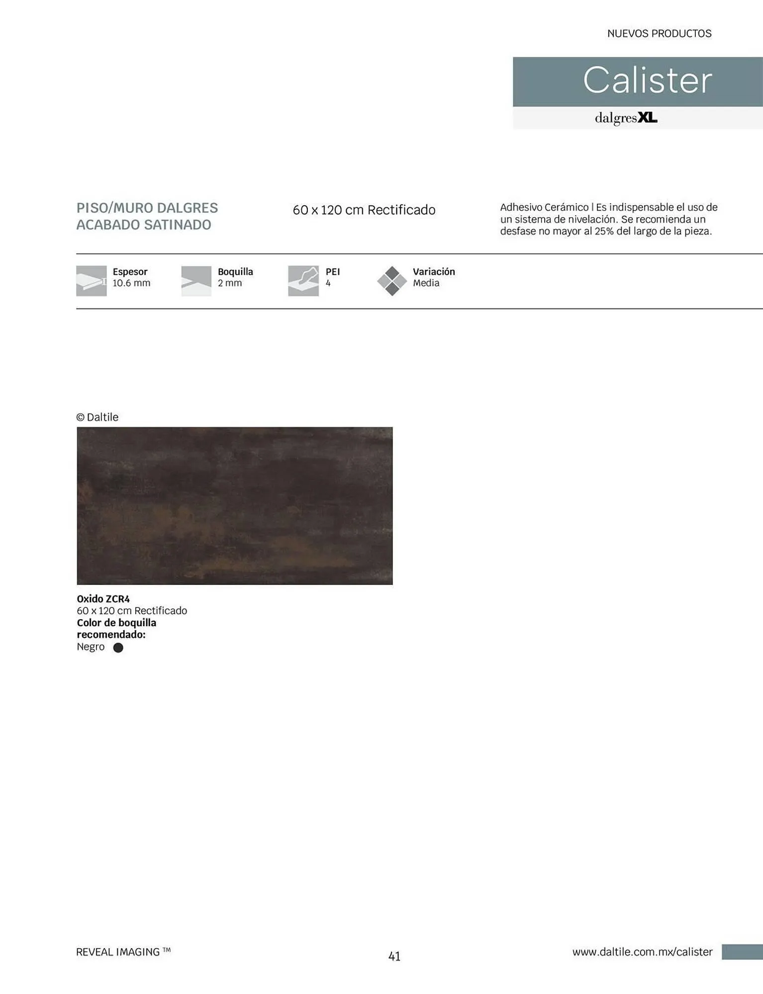 Catálogo de Catálogo Daltile 1 de enero al 31 de diciembre 2024 - Pagina 41