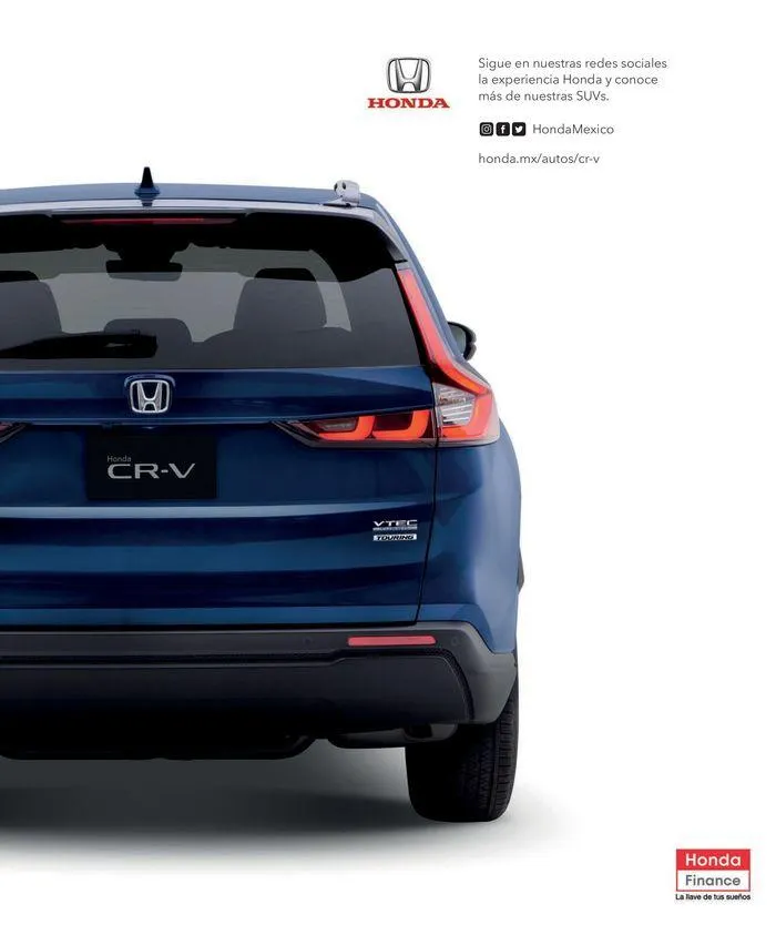Catálogo de CR-V 2024 22 de mayo al 31 de diciembre 2024 - Pagina 9