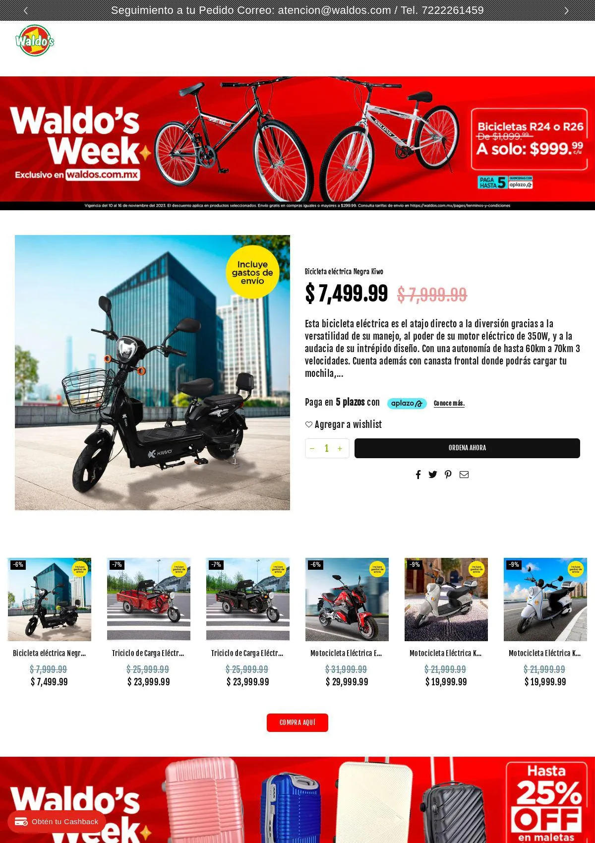 Catálogo de Waldo's 14 de noviembre al 22 de noviembre 2023 - Pagina 1