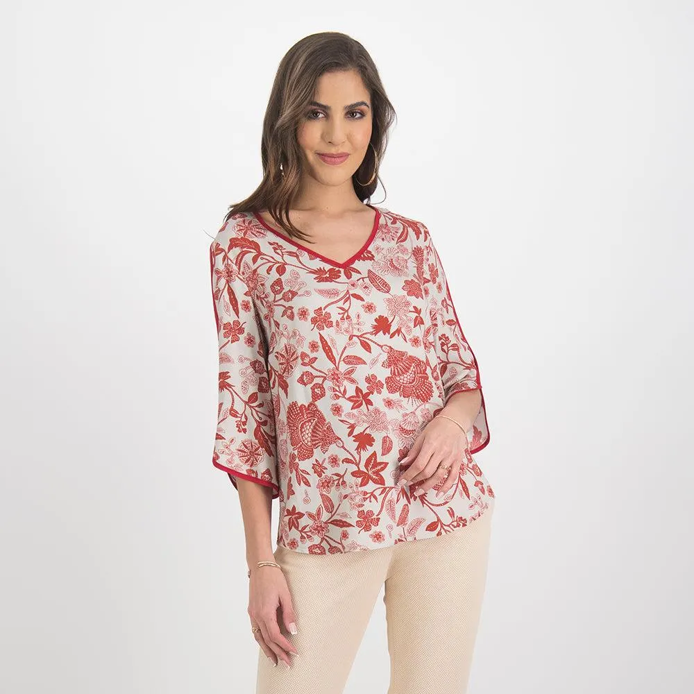 Blusa floreada Maria