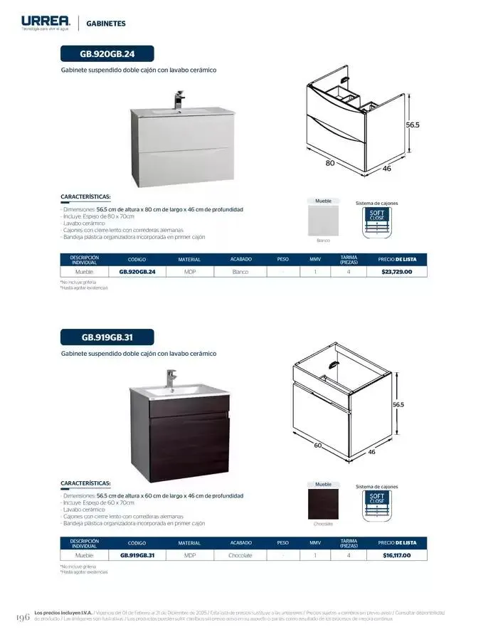 Catálogo de Catálogo Residencial 2025 28 de febrero al 28 de febrero 2026 - Pagina 202