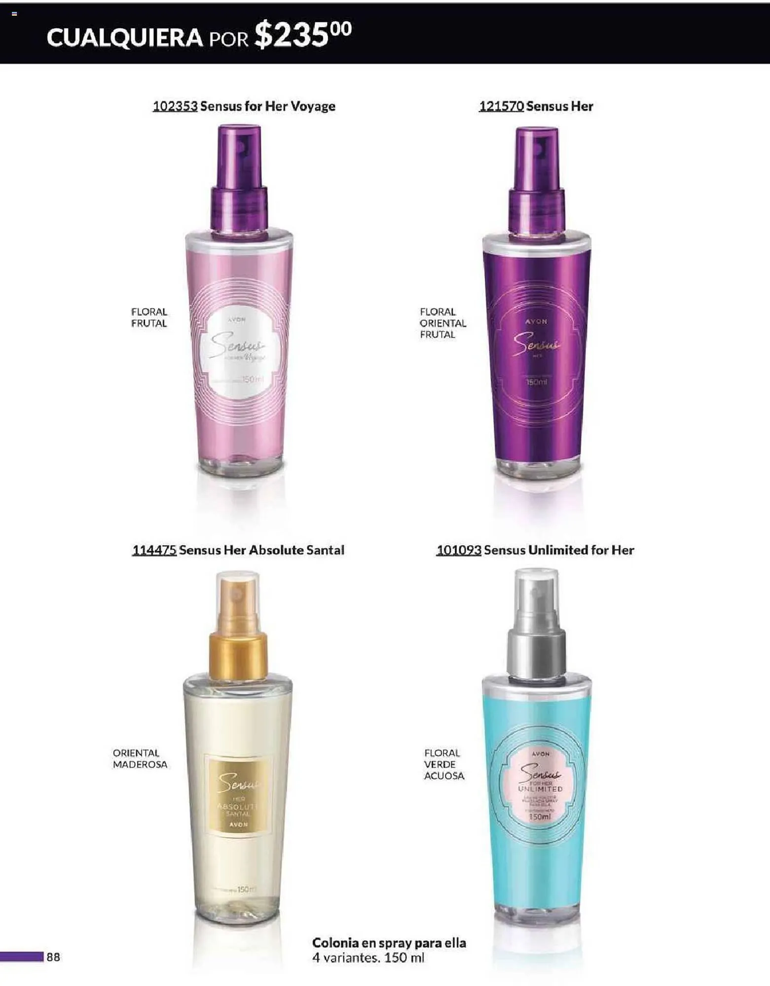 Catálogo de Catálogo Avon 24 de febrero al 4 de abril 2024 - Pagina 88