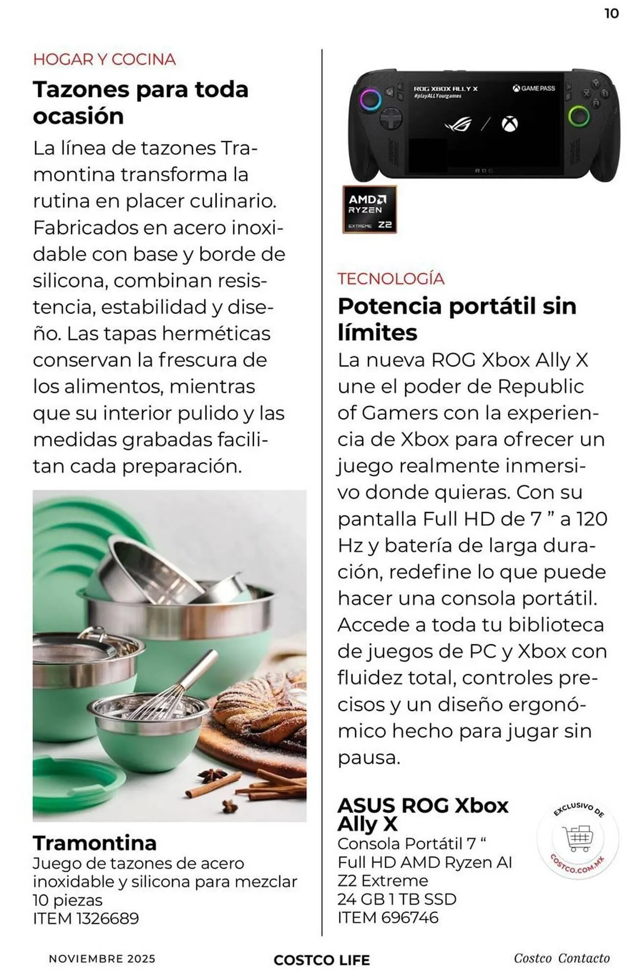 Catálogo de Catálogo Costco 1 de noviembre al 30 de noviembre 2025 - Pagina 10