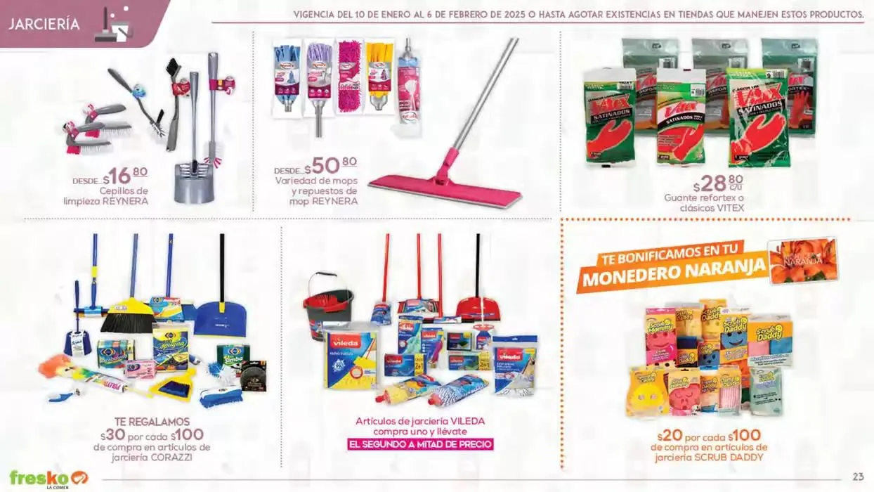 Catálogo de Limpieza - Fresko 10 de enero al 6 de febrero 2025 - Pagina 23