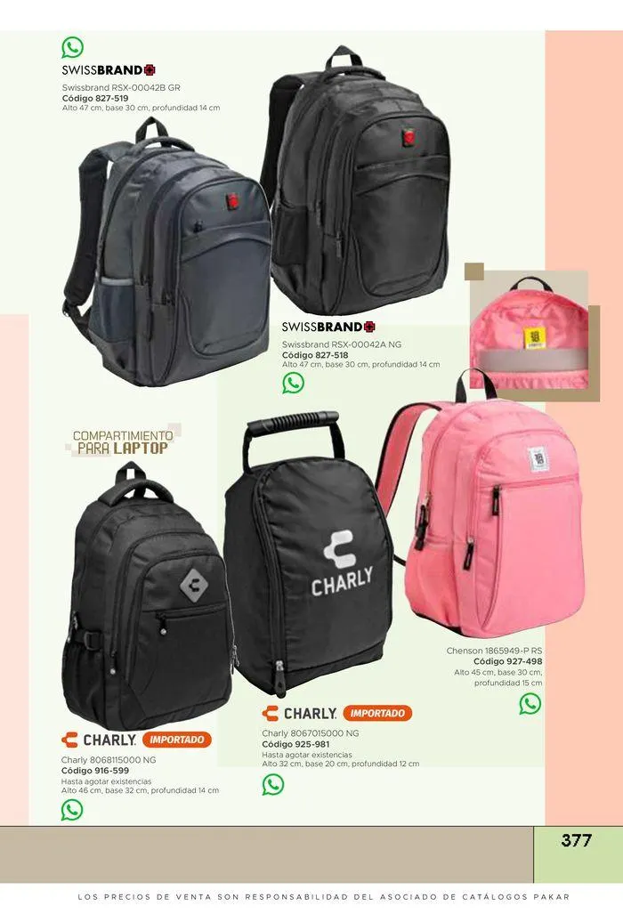 Catálogo de Pakar Casual Otoño-Invierno 2024 26 de julio al 31 de diciembre 2024 - Pagina 377