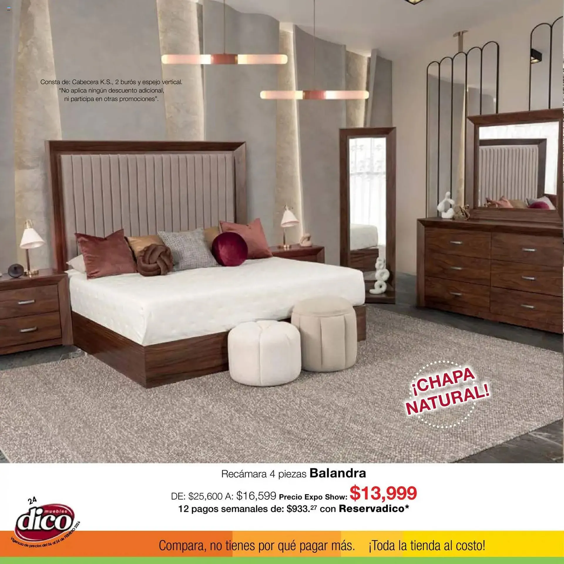 Catálogo de Catálogo Muebles Dico 6 de febrero al 25 de febrero 2026 - Pagina 24