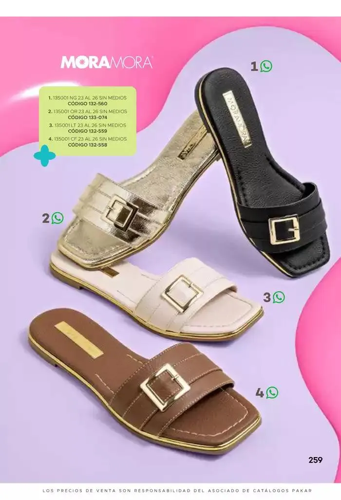 Catálogo de Pakar Sandalia 31 de enero al 31 de mayo 2025 - Pagina 259
