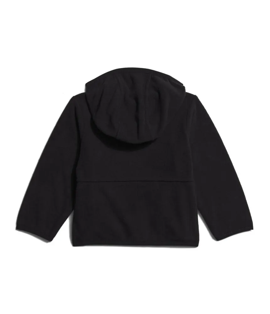 Sudadera Con Gorro Glacier Cierre Completo para bebé Negro