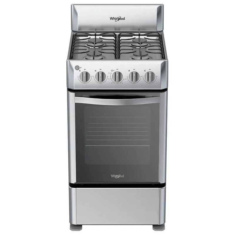 Estufa de Gas Al Piso 20" con 4 quemadores Gris