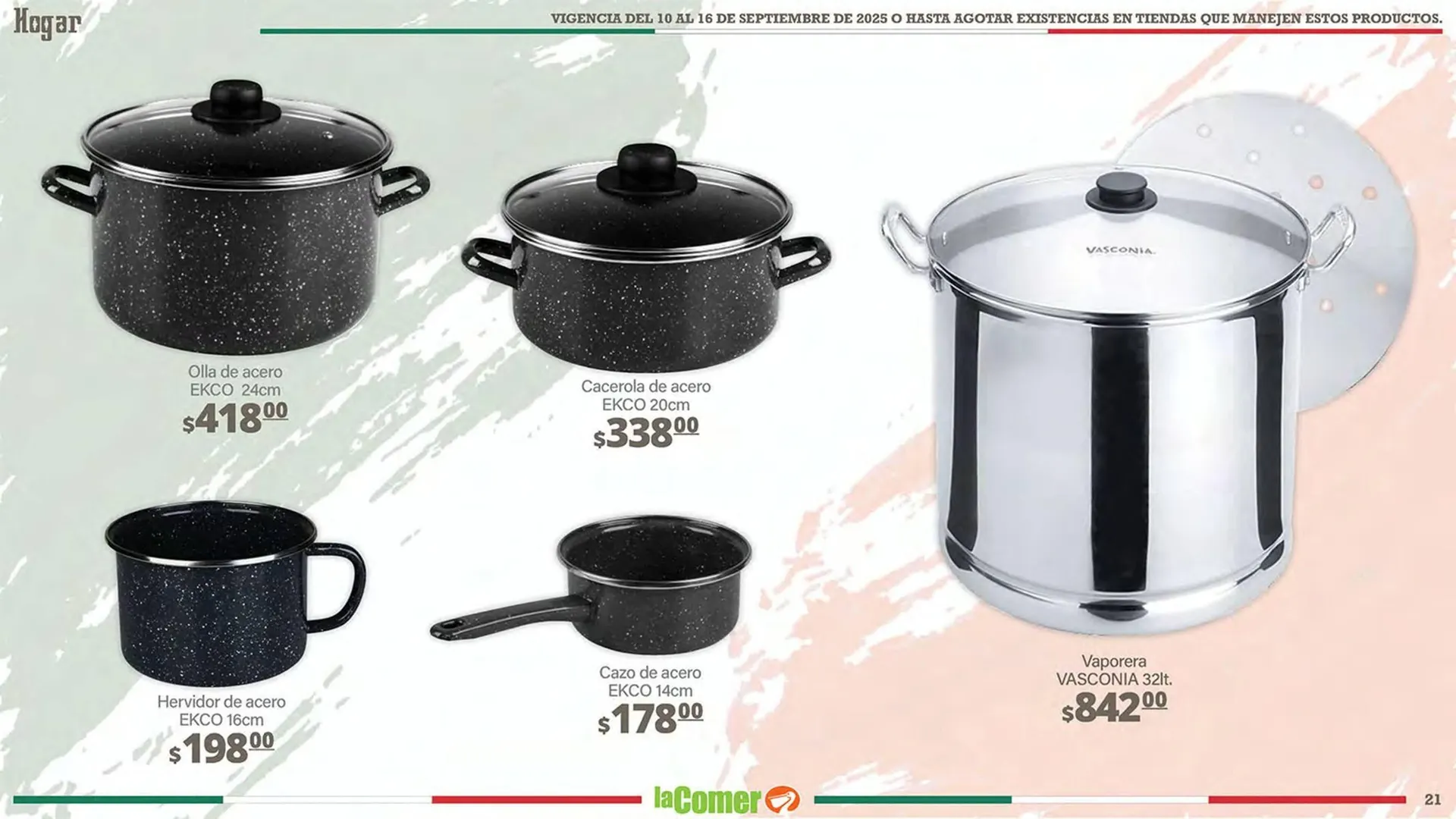 Catálogo de Folleto La Comer 10 de septiembre al 16 de septiembre 2025 - Pagina 21