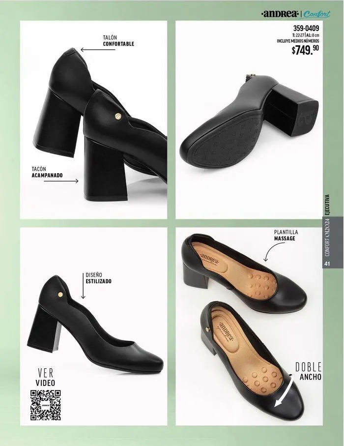 Catálogo de ANDREA - CALZADO CONFORT 26 de agosto al 25 de enero 2025 - Pagina 37