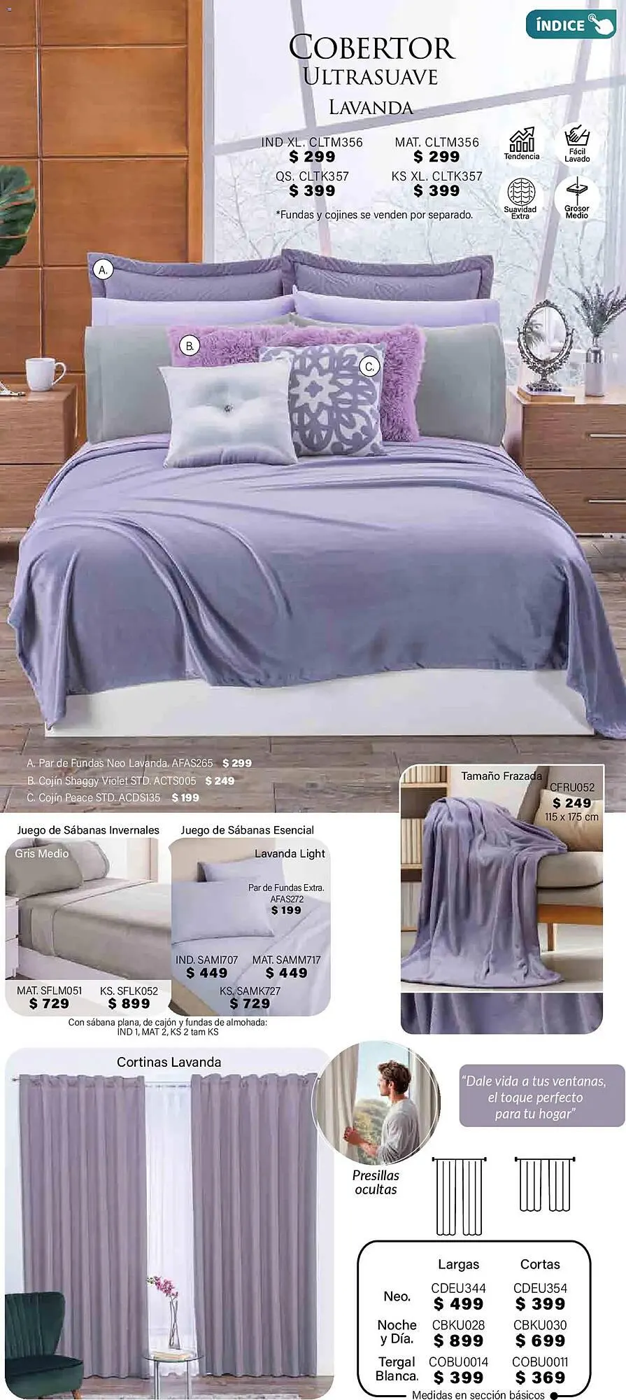 Catálogo de Catálogo Colchas Concord 1 de noviembre al 1 de febrero 2026 - Pagina 382