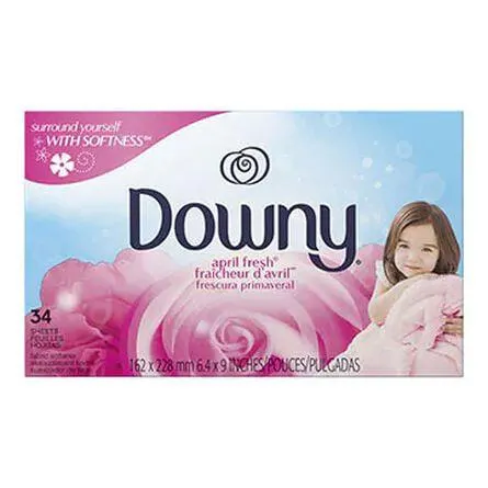 Toallitas Downy April Fresh Caja con 34 pzas