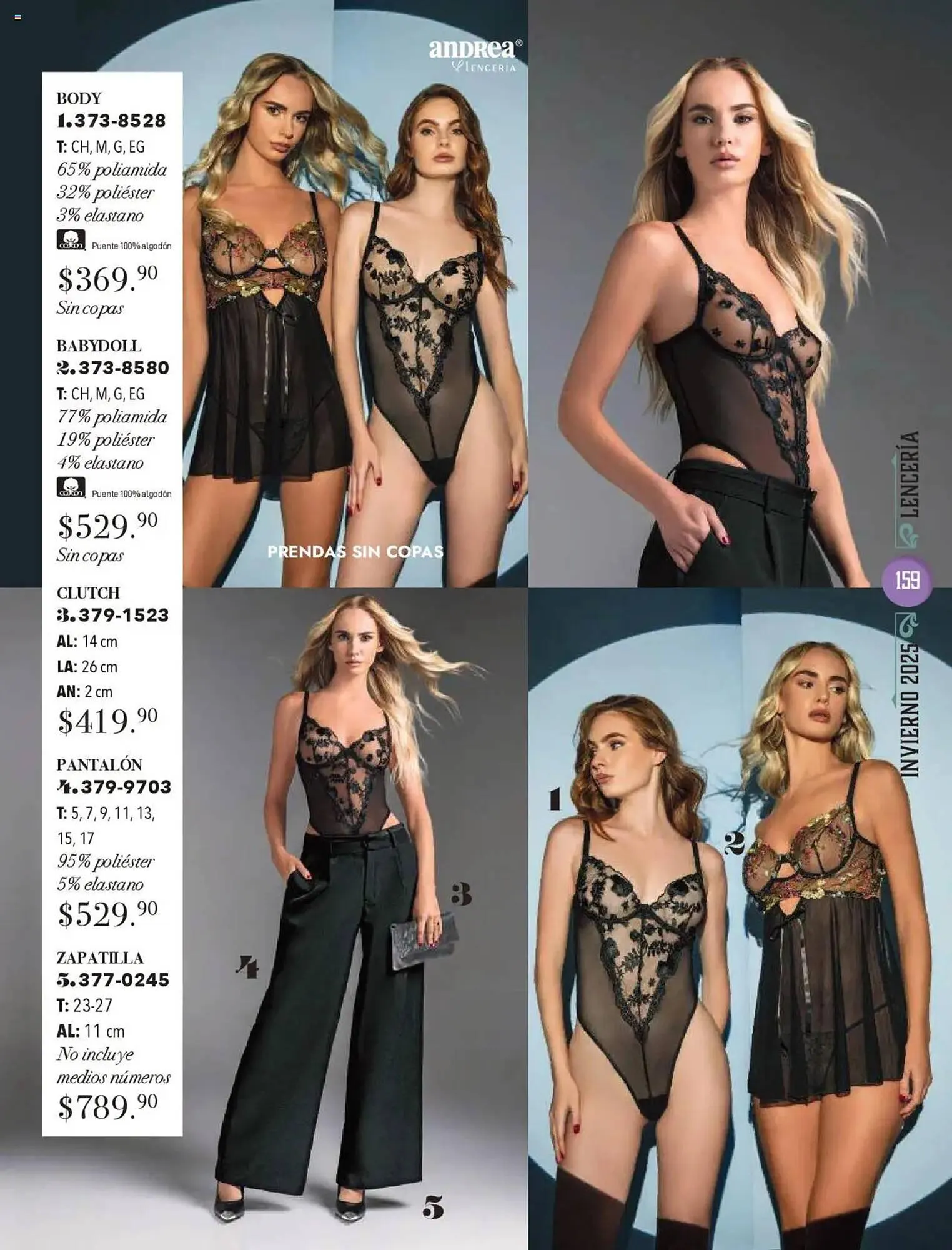 Catálogo de Catálogo Andrea 13 de octubre al 25 de enero 2026 - Pagina 159