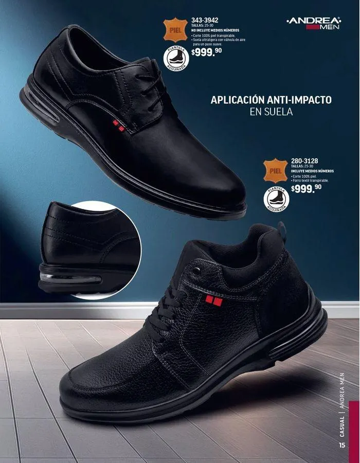 Catálogo de ANDREA - CALZADO CABALLERO 26 de agosto al 25 de enero 2025 - Pagina 56