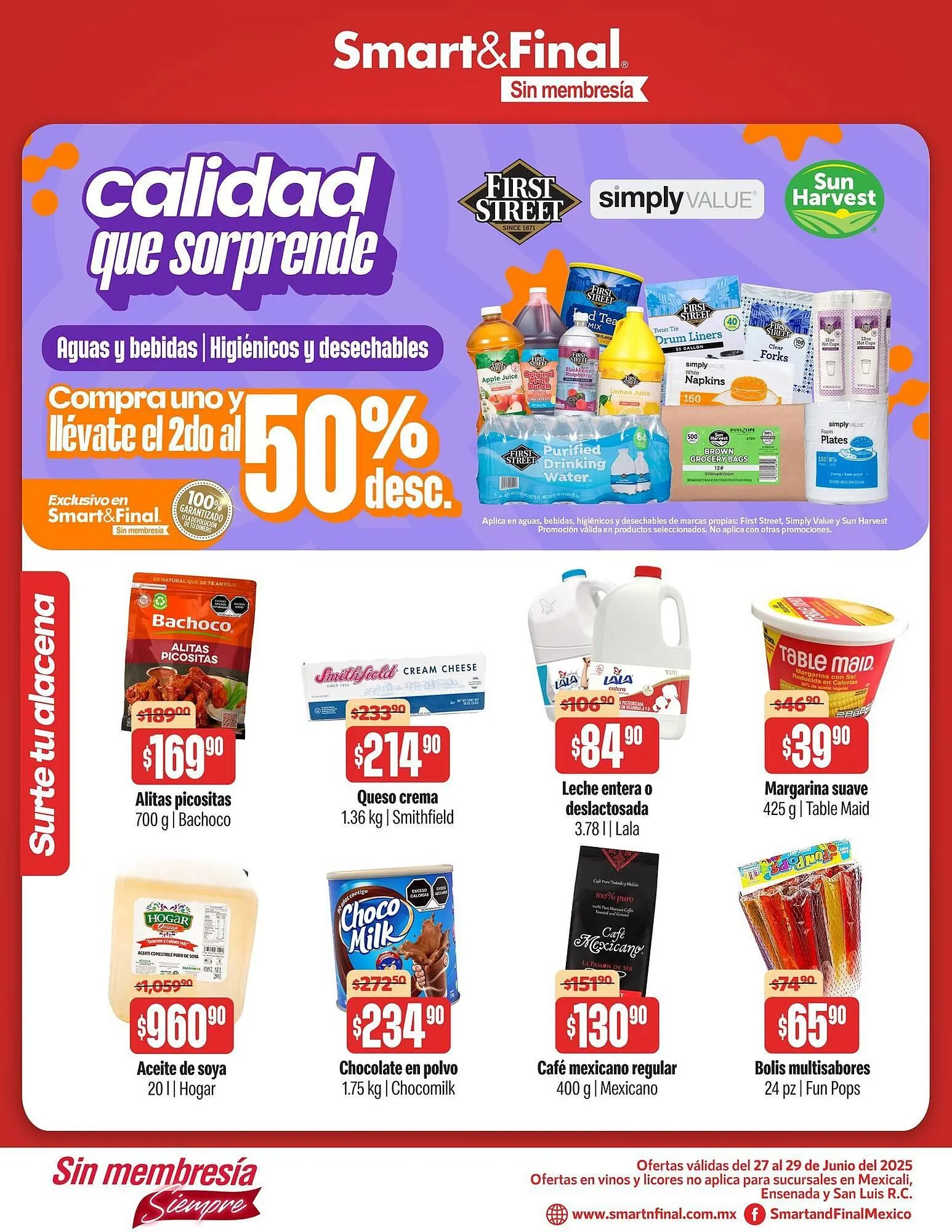 Catálogo de Catálogo Smart & Final 27 de junio al 29 de junio 2025 - Pagina 2