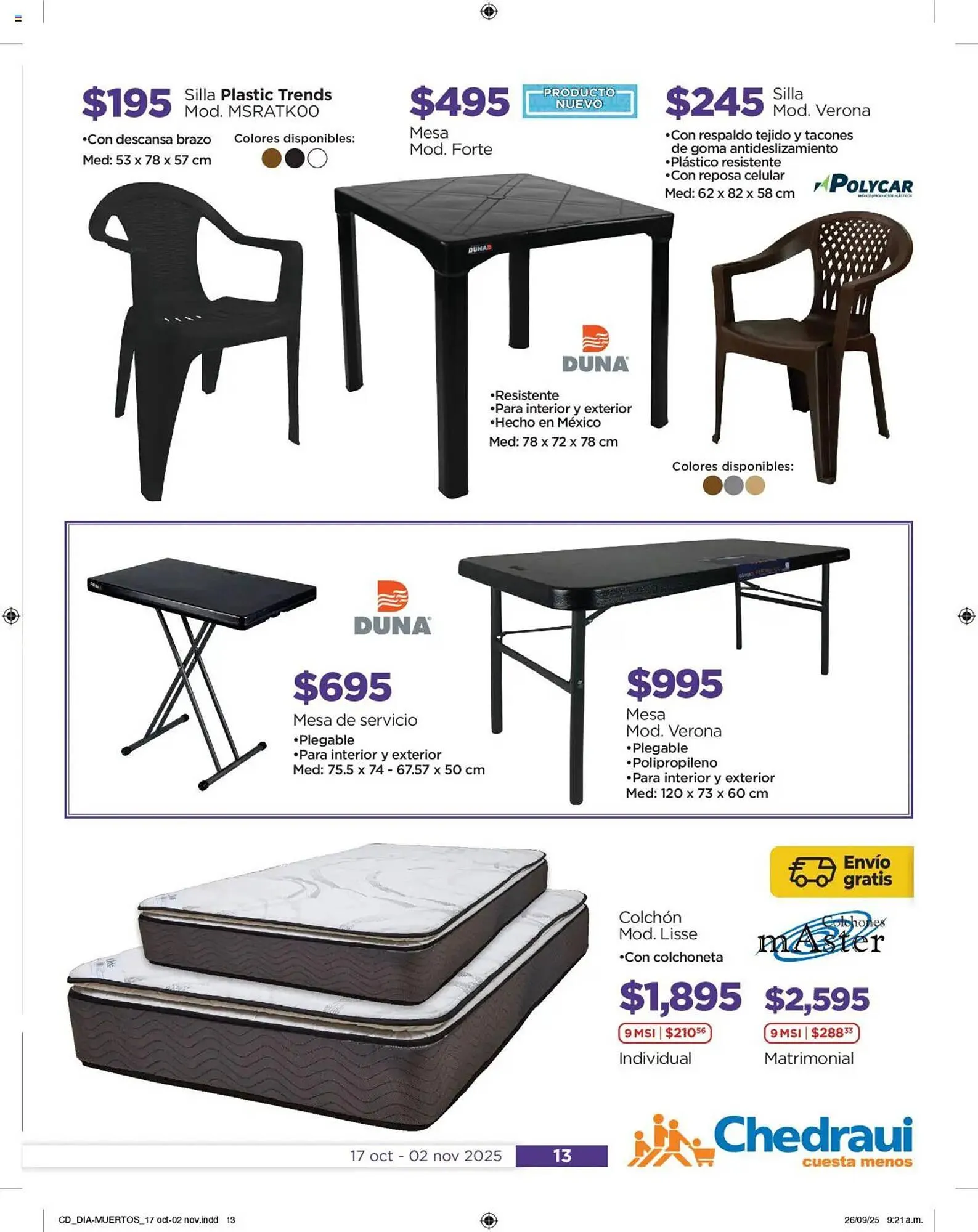 Catálogo de Folleto Chedraui 17 de octubre al 2 de noviembre 2025 - Pagina 13