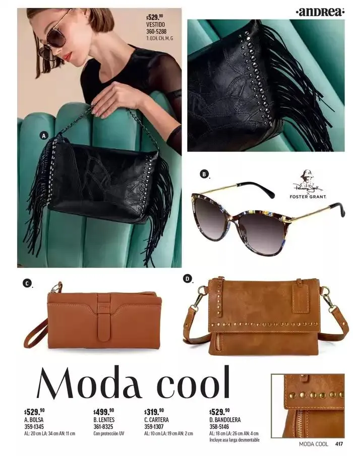 Catálogo de ANDREA - BOLSAS Y ACCESORIOS 26 de agosto al 25 de enero 2025 - Pagina 8