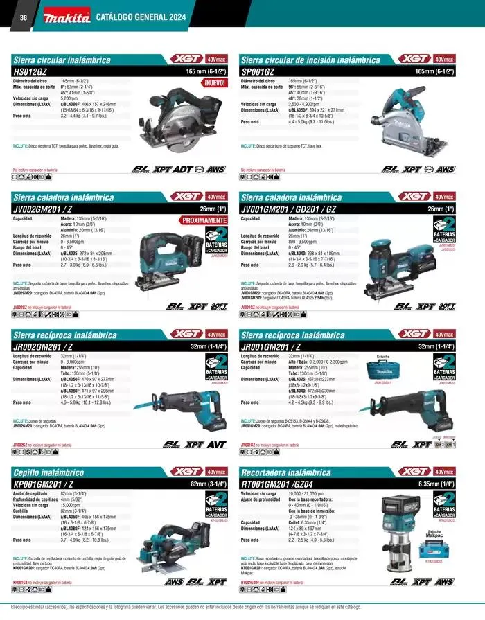 Catálogo de CATÁLOGO GENERAL 11 de abril al 31 de diciembre 2025 - Pagina 38