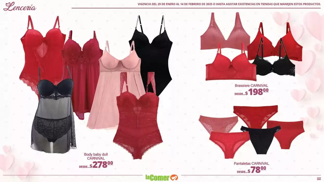 Catálogo de La Comer - San Valentin 29 de enero al 14 de febrero 2025 - Pagina 22
