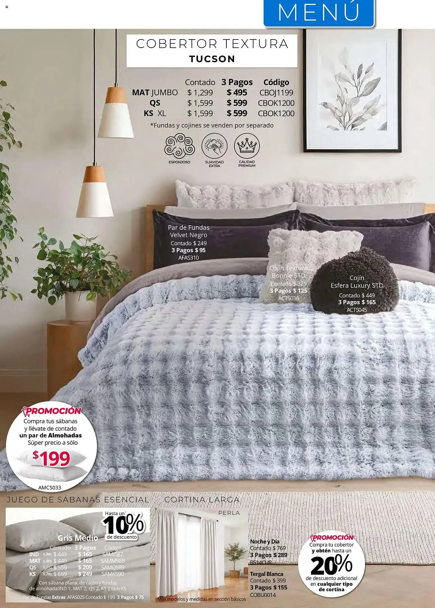 Catálogo de Catálogo Colchas Concord 1 de mayo al 1 de agosto 2026 - Pagina 340